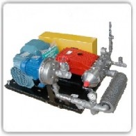 Плунжерный насос SPECK PUMPEN с электродвигателем на раме